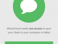 Pantalla de login de WhatsCloud