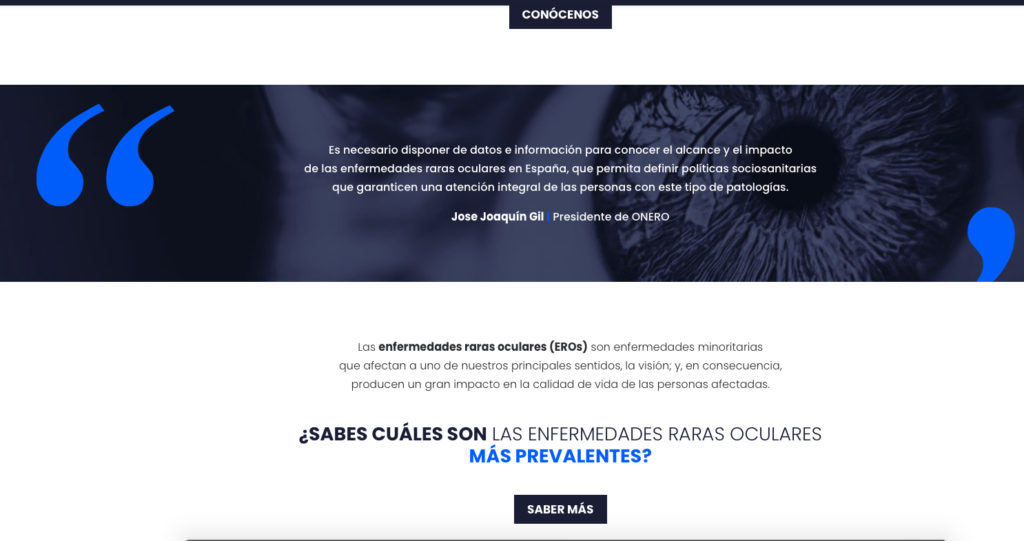 Texto destacado home blanco